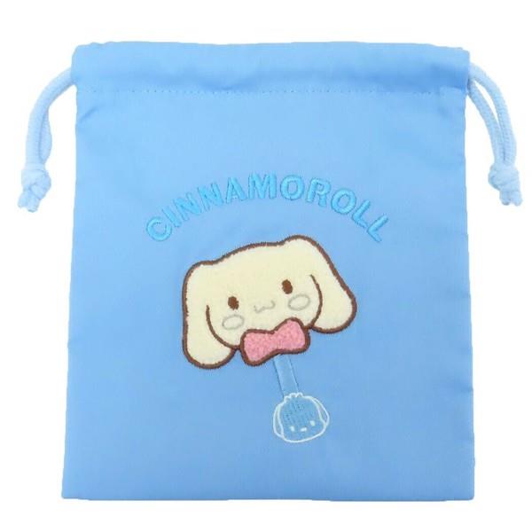 シナモロール さがら巾着 チョコレート 巾着袋