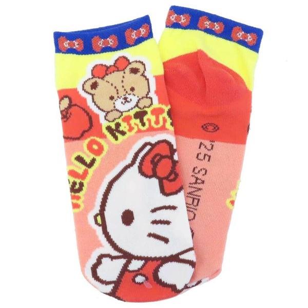 下ハローキティ ソックス靴 レディース サイドフェイス