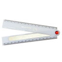 ハローキティ 定規 ミラー付き折りたたみ定規 30cm
