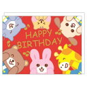 グリーティングカード 誕生日メロディカード oc-16498 クローズピン メッセージカード ギフトカード お祝い