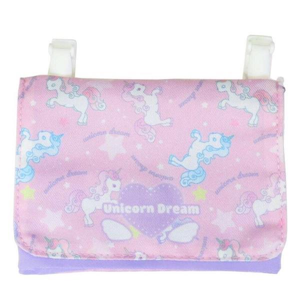ハートユニコーン ポケットポーチ クリップポケット 移動ポケット