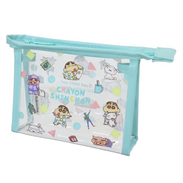 クレヨンしんちゃん ポーチ 化粧ポーチ コスメポーチ フチイロポーチ パジャマ