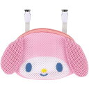 マイメロディ ダイカットおでかけ2WAYポケット 移動ポケット ポケットポーチ (メッシュ生地) 子供 子ども キッズ キャラクター スケーター