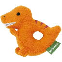 ティラノサウルス ガラガラ ベビー ラトル パイル素材 布製 おもちゃ 赤ちゃん ベビー スケーター(3)