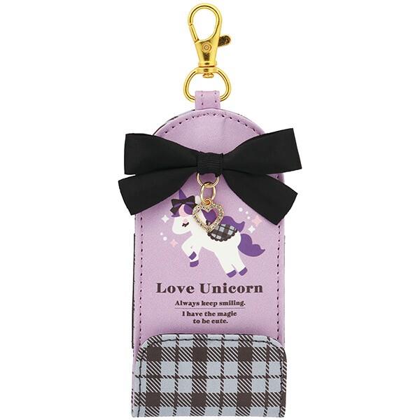 ラブユニコーン リール付キーケース 取り外し 伸びる キャラクター スケーター