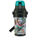 水筒 480ml マグボトル プラワンタッチ ボトル 抗菌 食洗機対応 直飲み シンカリオン チェンジ ザ ワールド 子供 子ども キッズ スケーター(3)