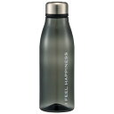 スタイリッシュブローボトル 750ml シースルーカラー 水筒 ナイトブラック 大人 直飲み 軽量 マイボトル スケーター(3)