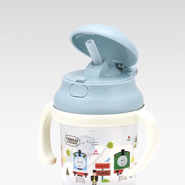 ストローホッパー両手マグ ストローマグ 230ml きかんしゃトーマス×つむぱぱ ベビーマグ スケーター