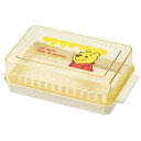 くまのプーさん バターケース カッティングガイド付バターケース プーファニーフェイス ディズニー スケーター