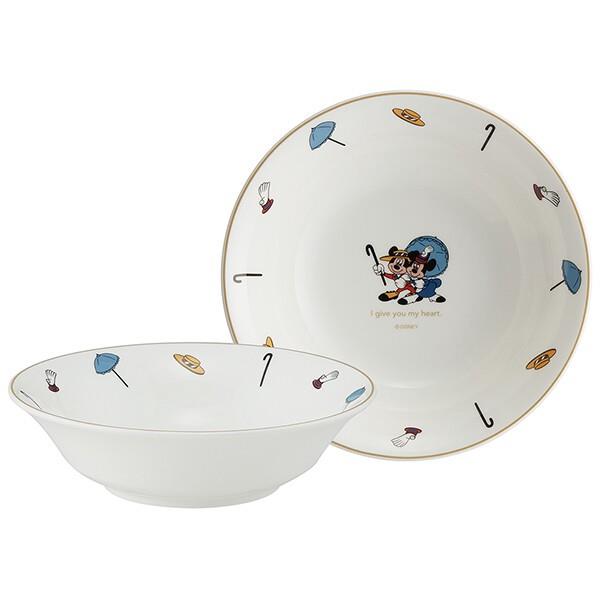 ミッキー＆ミニー シリアルボウル NARUIMI ボーンチャイナ スケーター