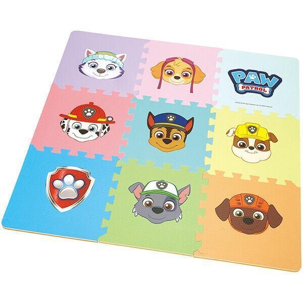 パズルマット パウ・パトロール 床 汚れ 傷 キズ 防止 対策 子供 キッズ 可愛い キャラクター スケーター