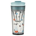 miffy シェイカー付タンブラー 420ml メモリ付き フタ付き コップ 持ち運び 粉末 ミッフィー スケーター(3)