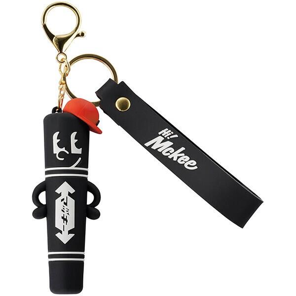 ハイマッキー ラバーマスコット付キーホルダー HI! Mckee スケーター