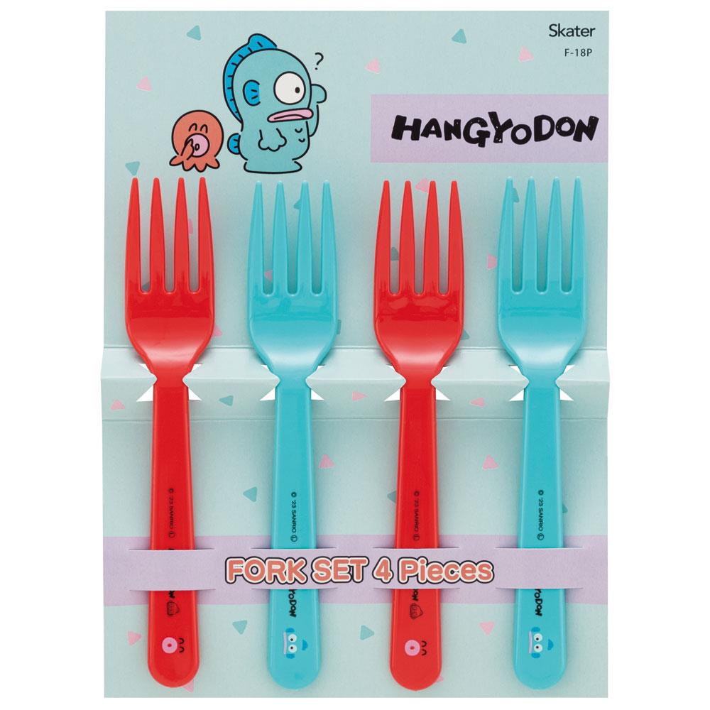 ハンギョドン フォーク 4本セット キャラクター スケーター