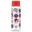 ムーミン 水筒 六角ブローボトル 250ml 透明 クリア キャラクター スケーター