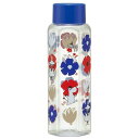 ムーミン 水筒 六角ブローボトル 350ml 透明 クリア キャラクター スケーター