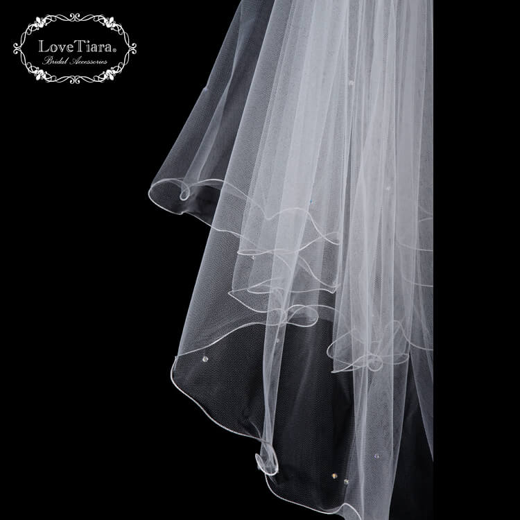 【30%OFF】【日本製】ショートベール【メロウビーズ】| ベール ウェディングベール ヴェール スワロフスキー ウェディング ウエディング ブライダル 結婚式 二次会 ヘッドドレス アクセサリー 髪飾り 小物 アイテム 前撮り 花嫁 シンプル 国産