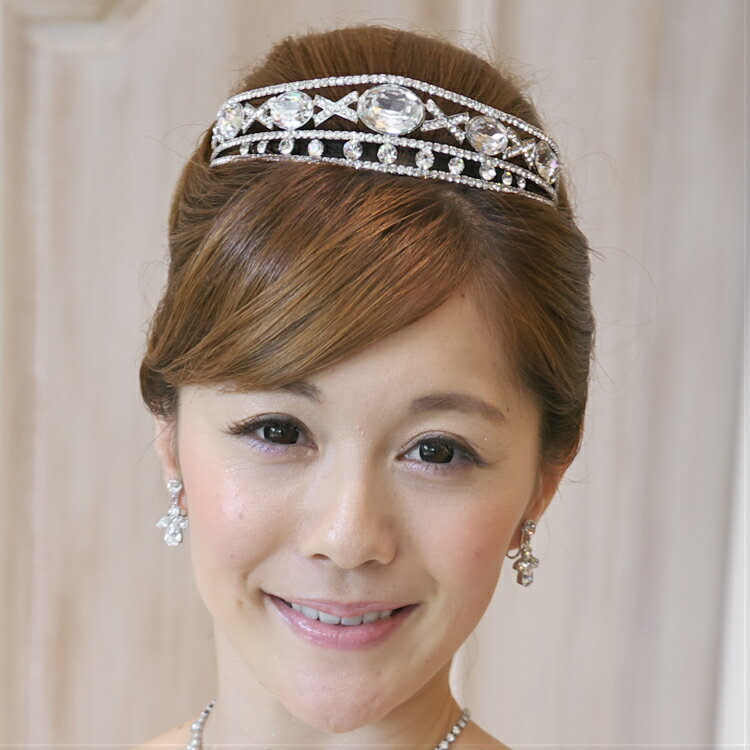 スペクタキュラーティアラ | ティアラ ウェディング ウエディング ブライダル 結婚式 二次会 ヘッドドレス アクセサリー ヘアアクセサリー ヘッドアクセサリー...