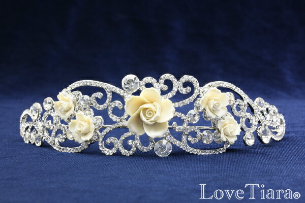 ヘッドドレス ヘッドアクセサリー 花嫁 50 Off ローズ カチューシャ アイテム 王冠 髪飾り ティアラ バラ 結婚式 プロポーズ 小物 二次会 薔薇 海外挙式 前撮り 花 ウエディング アクセサリー ヘアアクセサリー スワールティアラ ブライダル ウェディング パール