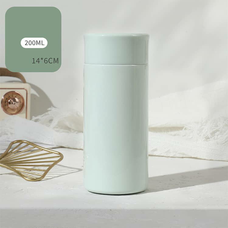 保温 ミニボトル コーヒー 水筒 軽量 サイズ 200mlスリム タンブラー ミニ 蓋つき 入れる 0.2l 軽量 水筒 持ち運び 直飲み 魔法瓶 ホット 漏れない 珈琲 コンパクト 少量 小さめ 小さい おしゃれ 洗いやすい 大人 子供 クリスマス プレゼント