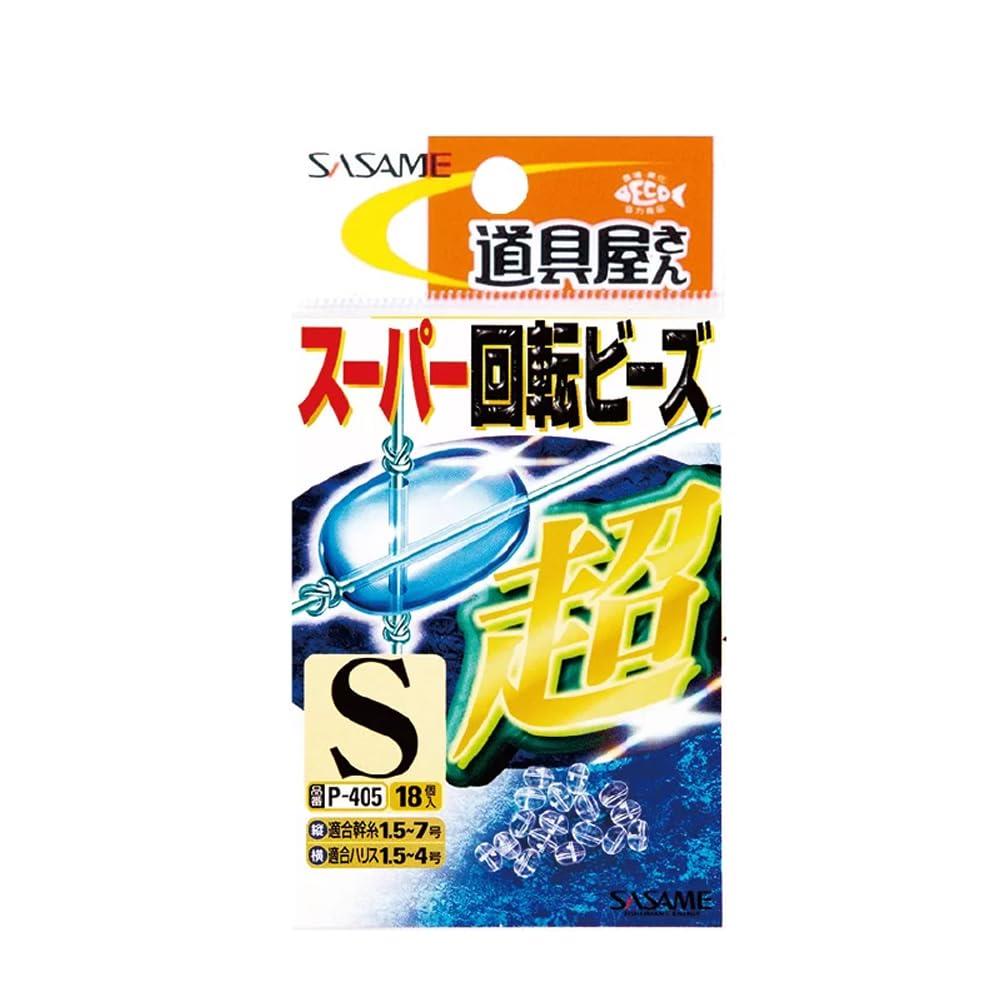 ささめ針(SASAME) P-405 道具屋スーパー回転ビーズ(透明) M