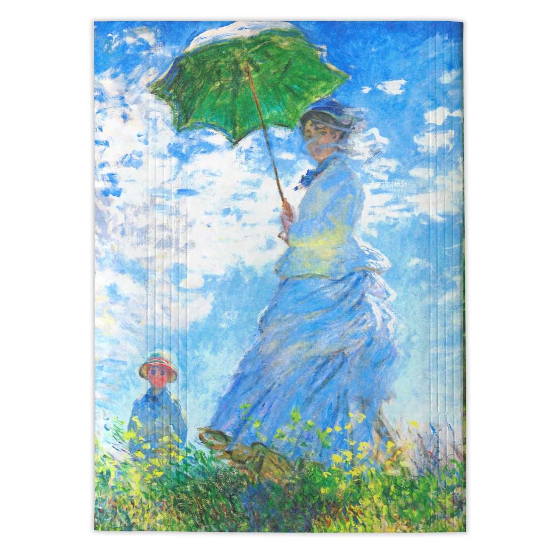 ARTEMIS アーティミス アーティミス ブックカバー フリーサイズ モネ 日傘をさす女 FFSBC