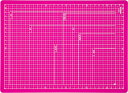 ナカバヤシ カッターマット 折りたたみカッティングマット A4 ピンク CTMO-A4P