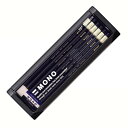 トンボ鉛筆 高級鉛筆 3H MONO (超微粒子芯のハイスタンダード鉛筆) MONO消しゴム付き 製図・デッサン 1ダース MONO-3H