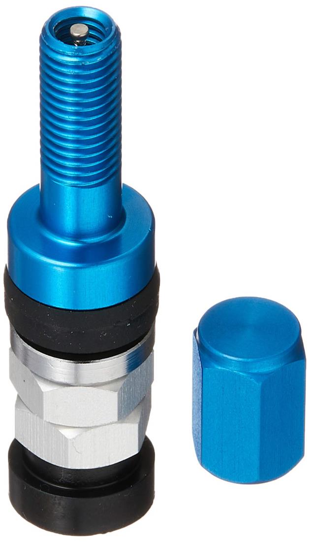 KYO-EI(協永産業) インサイドバルブ (軽合金アルミ製) 14φ 39mm ブルー S27A2YBL