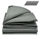 Haikawi 軽トラック 荷台 シート 2.1m×1.9m PVC防ダメージ設計 耐候性強化 輪ゴムバンド&四辺加固 1t/1.5t/2t対応 (グレー)