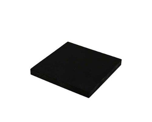 光 ゴムブロック黒 10×100×100mm GR10-10