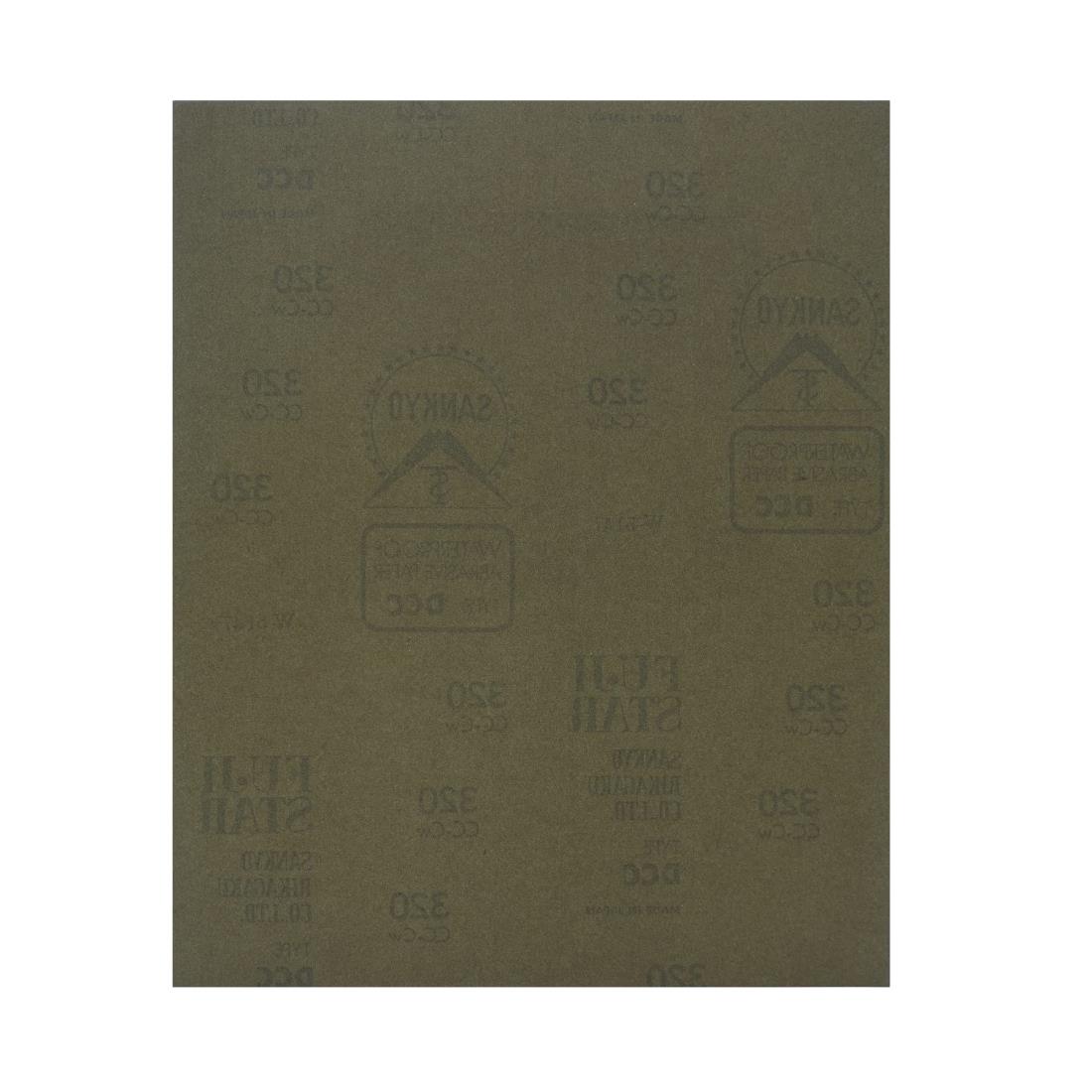 ビッグマン(Bigman) 耐水紙ヤスリ #320 DIY・ホビー・キッチンやトイレの掃除に