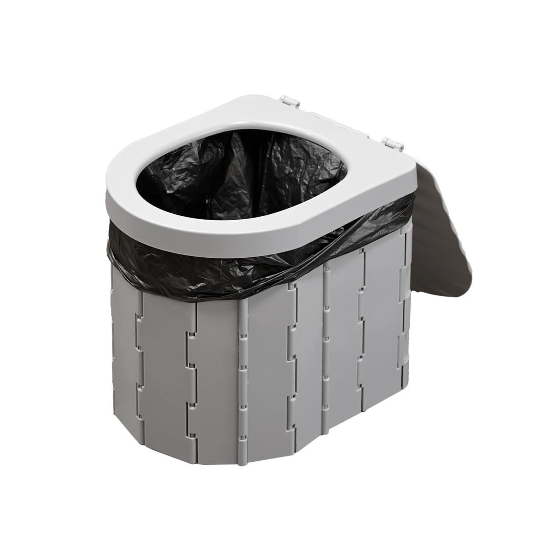 山善(YAMAZEN) 簡易トイレ 非常用 折りたたみ 災害用 【防災士監修】 ポータブルトイレ 収納バッグ付き..