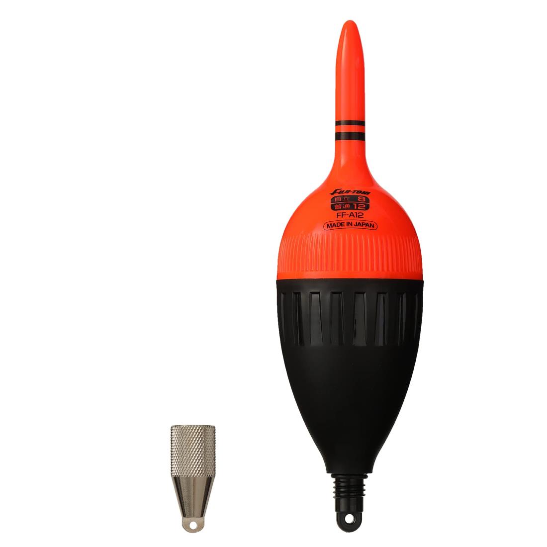 冨士灯器(Fuji-Toki) 電気ウキ FF-A12 超高輝度赤色LED 適合オモリ:12号 自立式変更可能 日本製