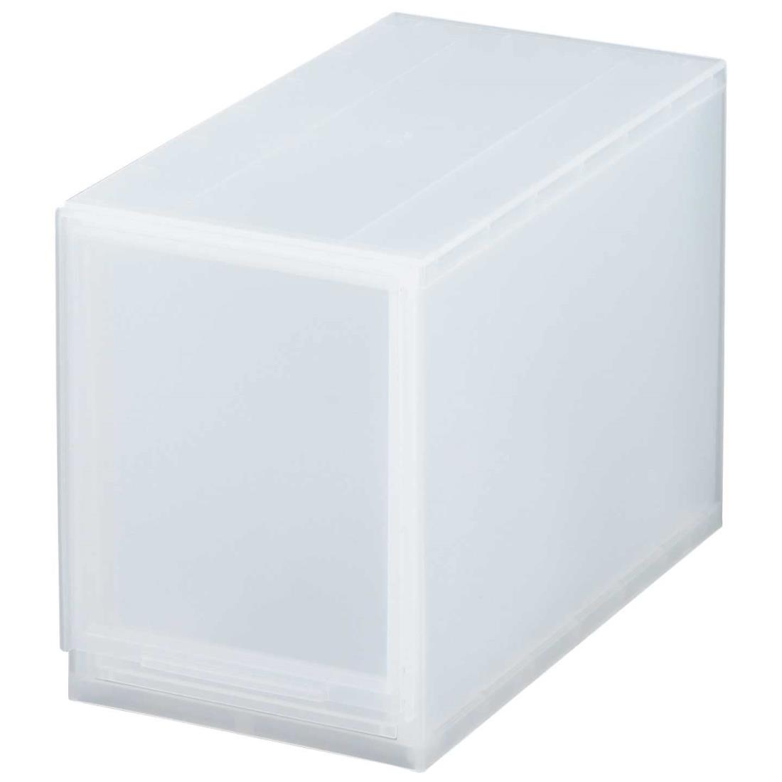 サンカ モジュールケース 組み合わせ自由自在 引き出し収納ケース スリムL クリア ライフスタイルに合..