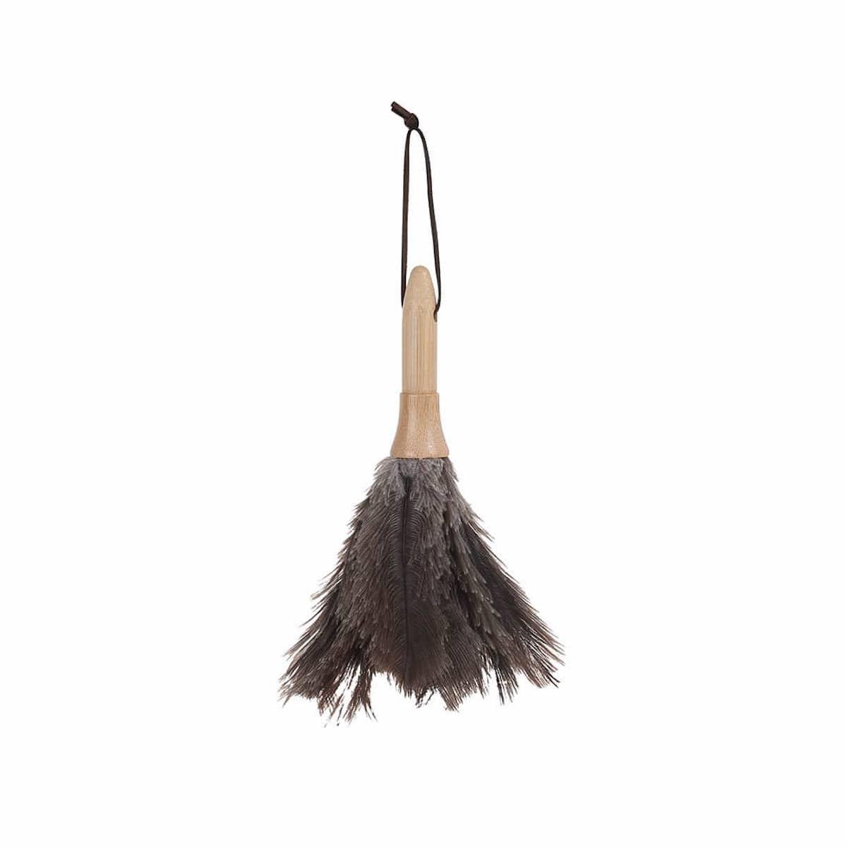 ダルトン(Dulton) ほこり取り フェザー ダスター ミニ グレー 長さ205mm FEATHER DUSTER MINI GRAY H20-0138GY
