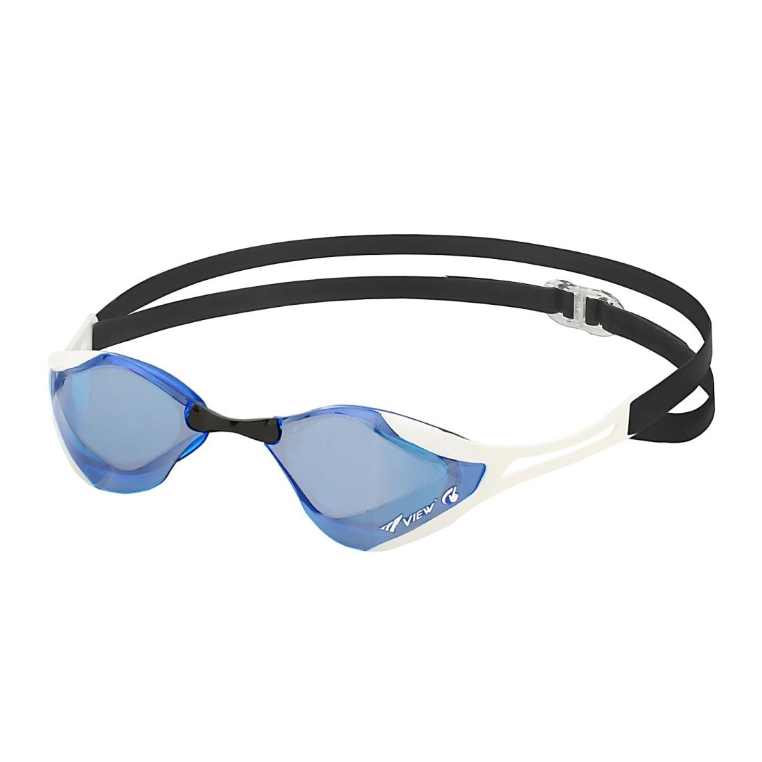 ビュー スイミングゴーグル BladeFZERO 日本製 レーシング ミラータイプ ノンクッション くもり止め機能SWIPE搭載 10歳~大人用 Fina承認済 V128SAM GBD