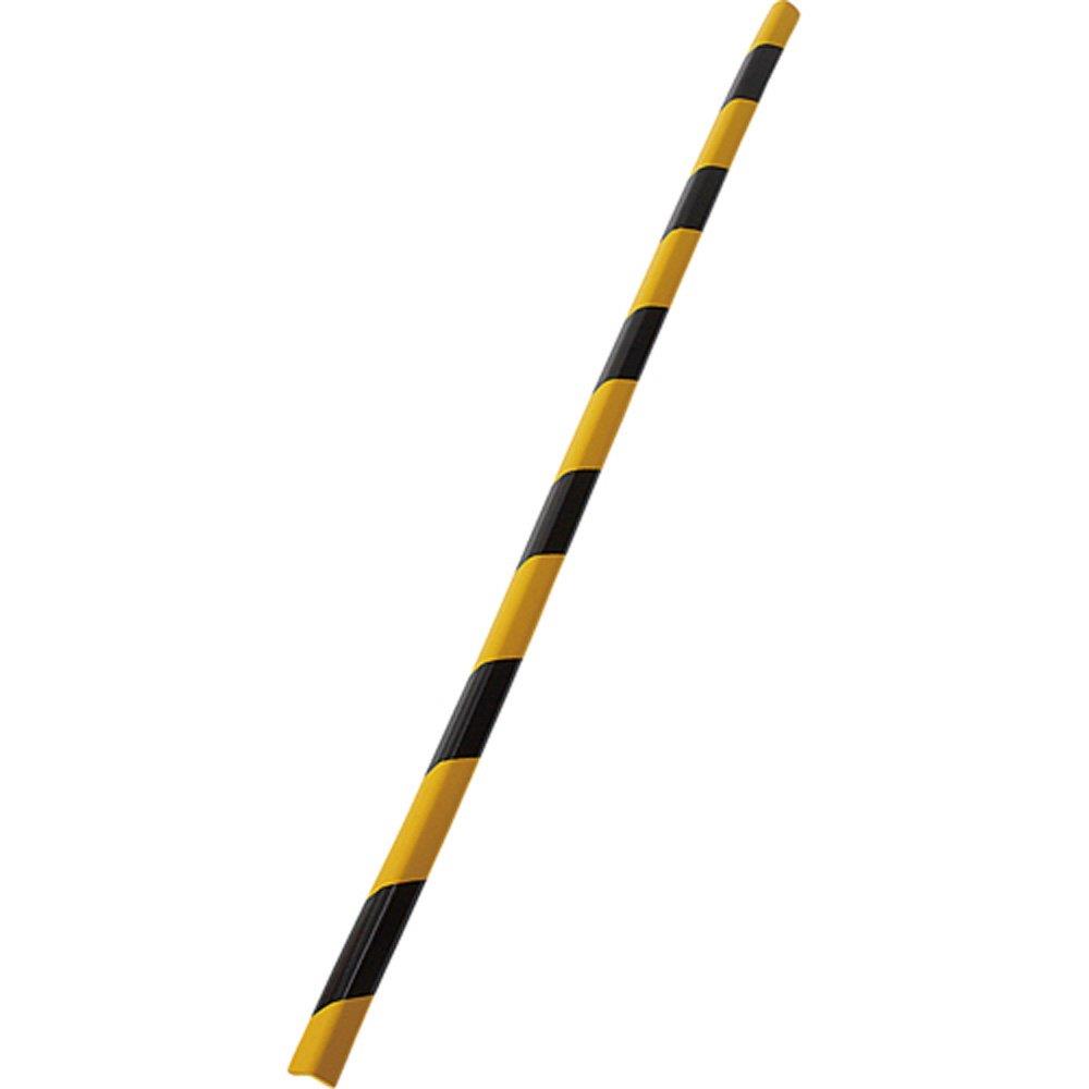 TRUSCO(トラスコ) 安心クッション L字型 細 黒・黄 1本入 TAC-132