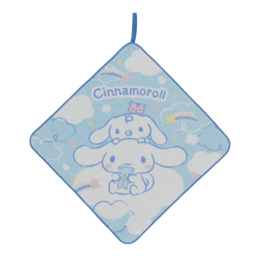 丸眞 ループタオル シナモロール おそらとシナモン キャラクター 入園入学グッズ 入園入学準備 保育園 ..