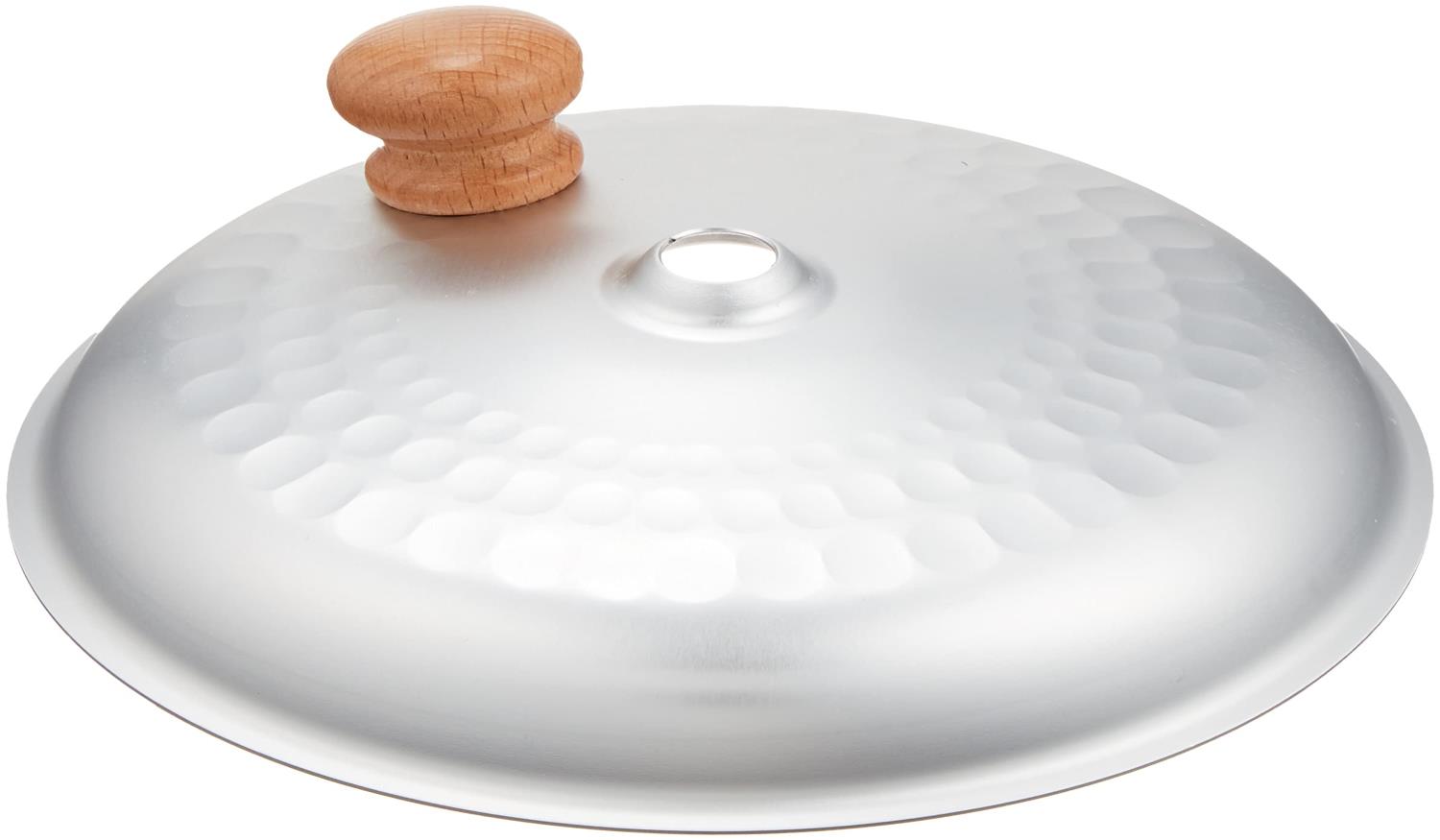 谷口金属 和の職人 銀波親子鍋用蓋 16cm 日本製