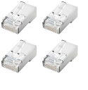 サンワサプライ STPコネクタ(より線用) 10個入り ADT-STP-Y10