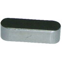 TRUSCO(トラスコ) 平行キー両丸タイプ(S45C)12X8X55mm 1箱(PK)5個 TKRM1255