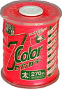 たくみ セブンカラー水糸 ピンク 太 4804 270m