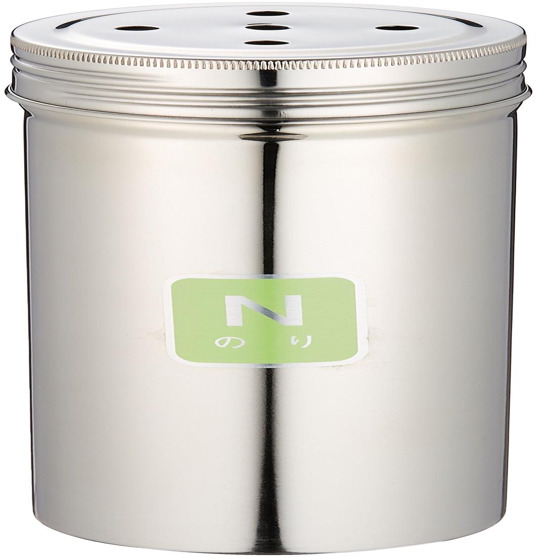 遠藤商事 TKG 調味料入れ 調味缶 海苔 特大 直径×高さ(mm)70×175 ステンレス製で錆びにくく衛生的 業務用 BTY735