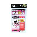ダイワ(DAIWA) 快適 職人サビキセット ソフトアミエビ ピンク 5本針 下カゴ式 4-0.8-1.5