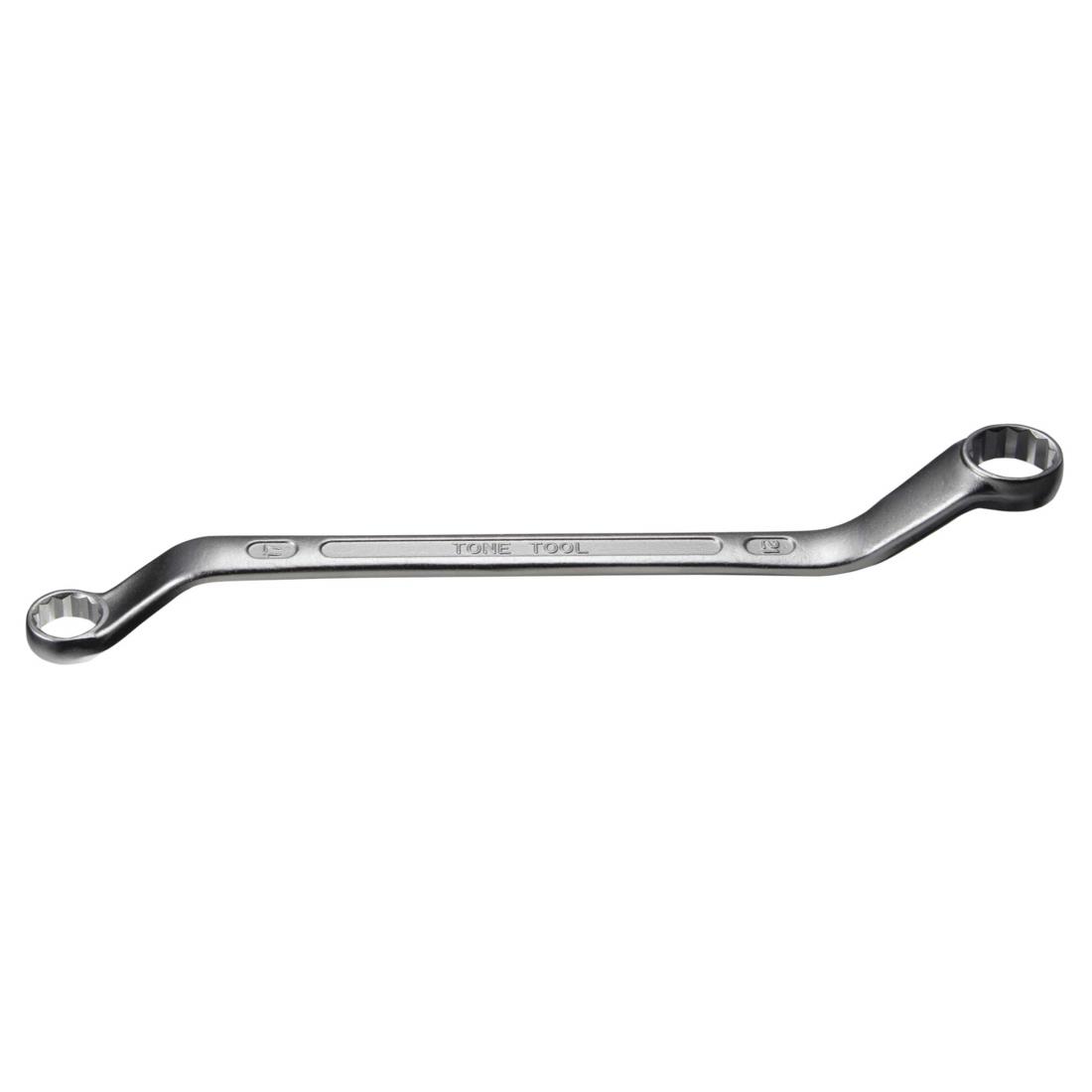 トネ(TONE) ロングめがねレンチ(45°) M45-1721 二面幅17×21mm