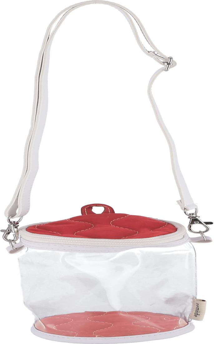 不二貿易 推し活グッズ ぬいぐるみバッグ 推しぬい 幅10.5×奥行9×高さ16.5cm レッド 推し活 収納 メン..