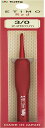 かぎ針 『ETIMO Red(エティモレッド) クッショングリップ付きかぎ針 3/0号 』 Tulip チューリップ レッド TED030