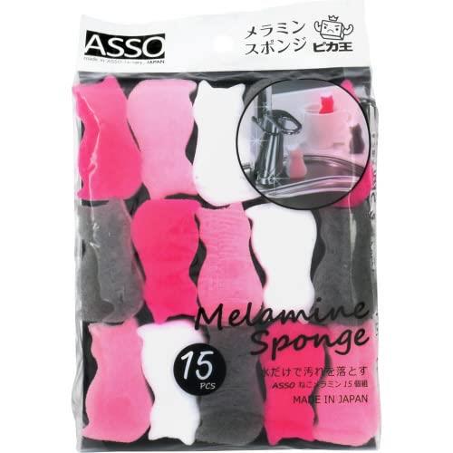 ASSO ねこメラミン15個組