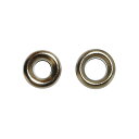 KIYOHARA サンコッコー 両面ハトメ 12組入り #300 内径5mm ニッケル SUN11-182